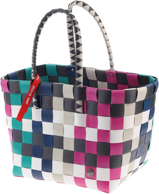 Witzgall Shopper 5009-49 Weiß/Blau/Pink