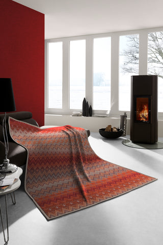 Biederlack Decke Zickzack 150x200cm
