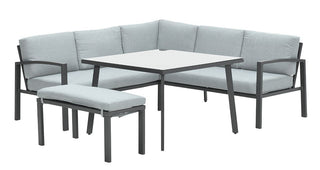 GARDEN IMPRESSIONS Lounge Wellington carbon black/mint grey