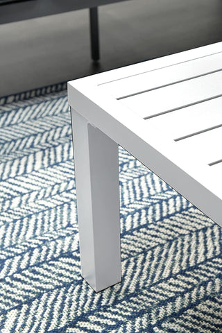 GARDEN IMPRESSIONS Lounge Springs matt weiß/mint grey