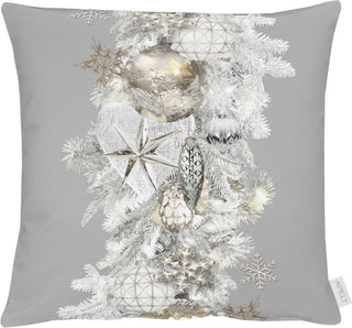 Apelt Kissenhülle Christmas Elegance Grau