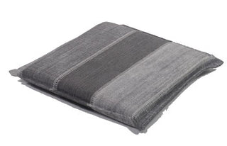 Madison Sitzkissen Denim Stripe grau