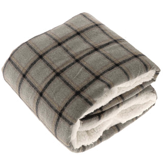 Unique Living Microfaserdecke Bingley Braun 150x200cm