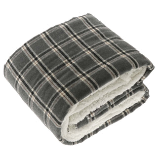 Unique Living Fleece Decke Kariert 150x200cm Bingley
