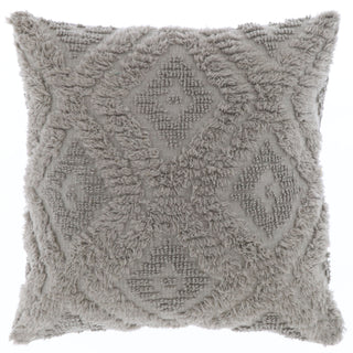 Unique Living Fransenkissen Nadira 45x45cm Chateau Grey