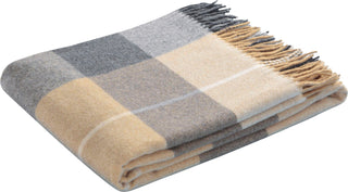 Biederlack Plaid Schurwolle Britta 130x170cm