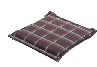 Doppler Sitzkissen im Karo - Design - 47 x 47 cm