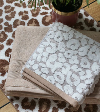 Allure Frottiertuch Leopard Natur