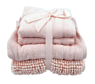 Zeo Living Badezimmer Set Rosa