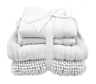 Zeo Living Badezimmer Set Weiß