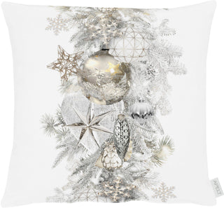Apelt Kissenhülle Christmas Elegance wei0