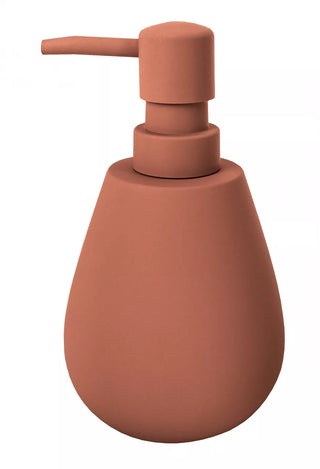 Kleine Wolke Seifenspender Drip Terrabraun