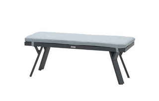 GARDEN IMPRESSIONS Lounge Sergio links carbon black/mint grey