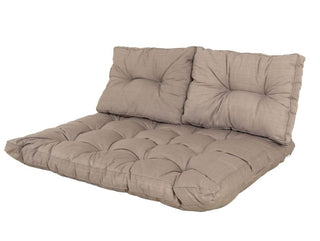 Madison Set Palettenkissen Basic taupe