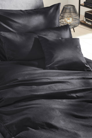 Zeo Living Luxus Satin Bettwäsche
