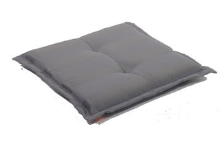 Best Sitzkissen Streifen grau 47x47cm