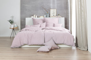 Zeo Living Bettwäsche Stonewashed mehrfarbig