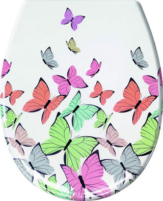Kleine Wolke WC-Sitz Butterflies
