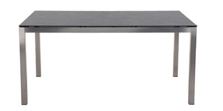 SOLPURI Tisch Classic 160/220x100cm Edelstahl/HPL