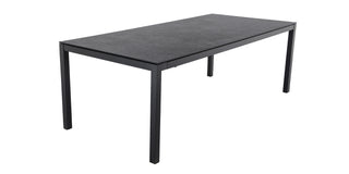 SOLPURI Auszugstisch Classic 220/280x100 cm Aluminium/HPL 3-D volcano anthr.