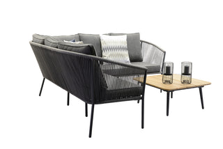 Zeo Living Lounge Reims anthrazit