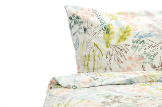 Kleidermann Bettwäsche Mako-Satin Blumen