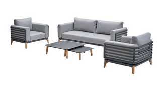 GARDEN IMPRESSIONS Lounge-Sofa Set Carmen 5tlg.