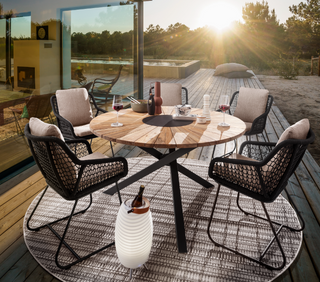 Casa Java Gartentisch Ø135cm