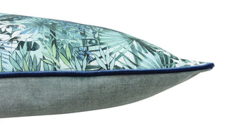 Steen Design Kissenhülle Dschungel Blau 50x70cm