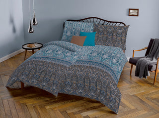 Fleuresse Bettwäsche Feinbiber Aspen blau Lech 43430