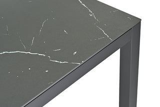 ZEO LIVING Tisch Fermo 240x100cm Alu/Keramik