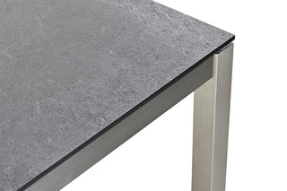 Solpuri Tisch Classic 75x100cm Edelstahl/HPL