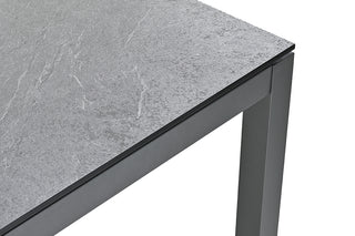 SOLPURI Auszugstisch Classic 220/280x100 cm Aluminium/HPL 3-D volcano anthr.