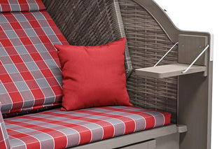 DeVries Strandkorb Standard Pinie grey D.472