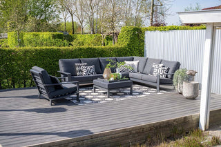 Garden Impressions Sessel Lincoln carbon black
