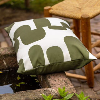Dutch Decor Outdoorkissen Rivano 40x60cm Olive Branch