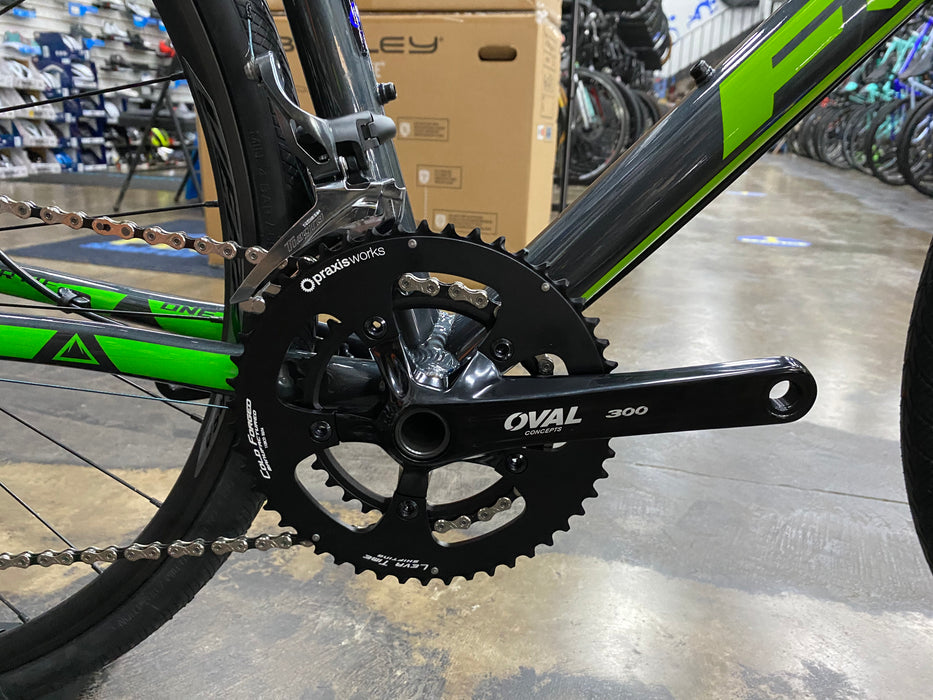 Fuji Sportif 1.5 Disc Shimano Tiagra 10 Speed - Anthracite/Green