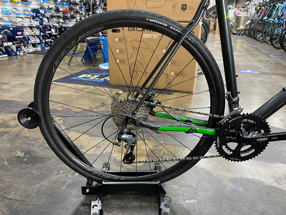 Fuji Sportif 1.5 Disc Shimano Tiagra 10 Speed - Anthracite/Green