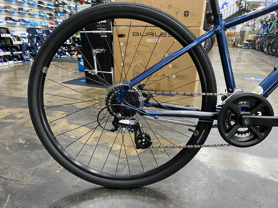 Fuji Absolute 1.9 Disc Shimano Tourney 8 Speed - Dark Blue