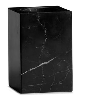 Andrea House Zahnputzbecher Marmor schwarz