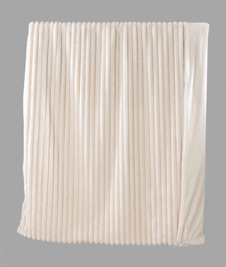 Starhome Webpelz-Decke Midas 150x200cm Creme