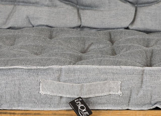 Unique Living Palettenkissen Rib dark grey