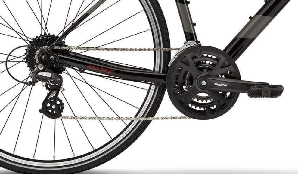 Felt Verza Speed 50 Shimano - Black / Red