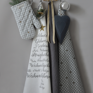 Krasilnikoff 2er Set Geschirrtuch Happy Stars 50x70cm