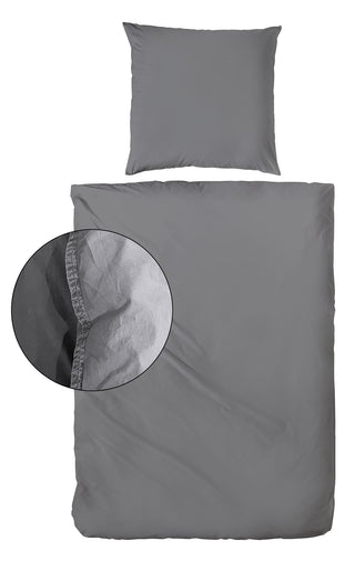 Zeo Living Bettwäsche Stonewashed mehrfarbig