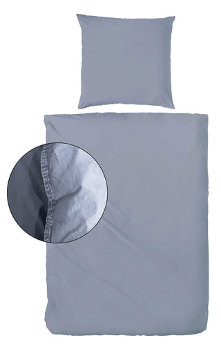 Zeo Living Bettwäsche Stonewashed mehrfarbig