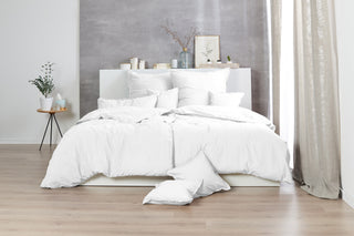 Zeo Living Bettwäsche Stonewashed mehrfarbig