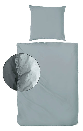 Zeo Living Bettwäsche Stonewashed mehrfarbig