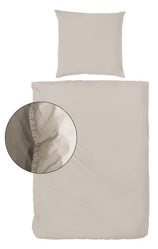 Zeo Living Bettwäsche Stonewashed mehrfarbig