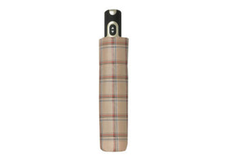 Doppler Taschenschirm Carbonsteel Magic Karo Beige